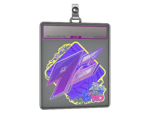 Placa de Adesivo | 9z Team (Holográfico) | Rio 2022