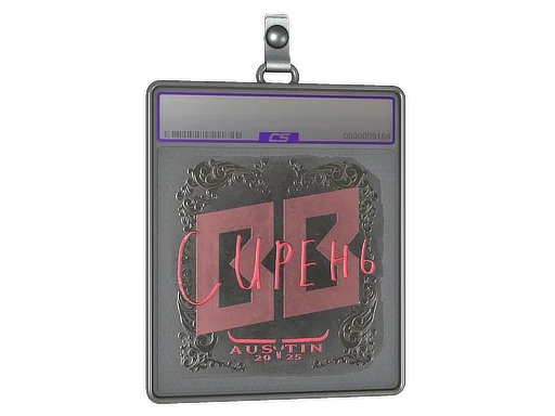 Placa de Adesivo | S1ren (Brilhante) | Austin 2025