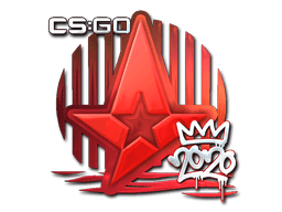 Klistermärke | Astralis (Folie) | 2020 RMR