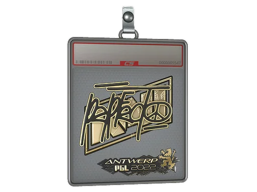 Sticker Slab | Perfecto (Gold) | Antwerp 2022