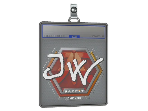 Placa de Adesivo | JW | Londres 2018