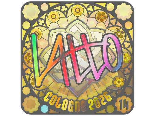 印花 | latto (全息，排名) | 2026年科隆锦标赛