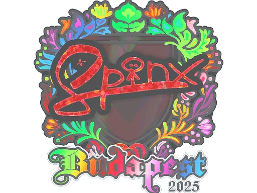 Adesivo | Spinx (Holográfico) | Budapeste 2025