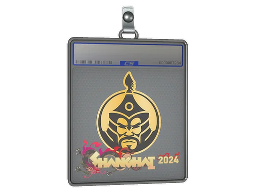 Placa de Adesivo | The MongolZ | Xangai 2024