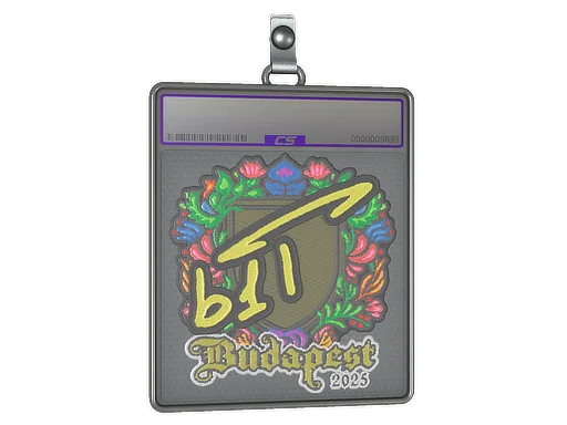 Sticker Slab | b1t (Embroidered) | Budapest 2025