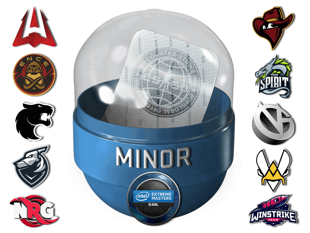Mistrzowie regionalni IEM Katowice 2019 (hologramowa/foliowana)