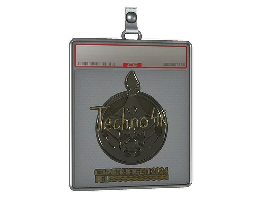 印花板 | Techno4K（金色）| 2024年哥本哈根锦标赛