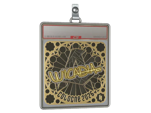 Placa de pegatinas | Wicadia (dorada, con clasificación) | Colonia 2026