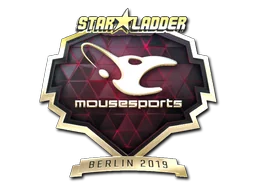 印花 | mousesports（金色）| 2019年柏林锦标赛