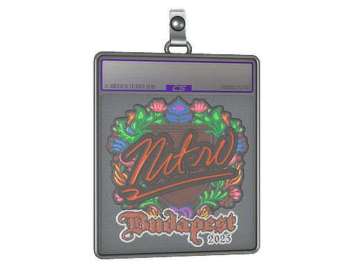 Sticker Slab | nitr0 (Embroidered) | Budapest 2025