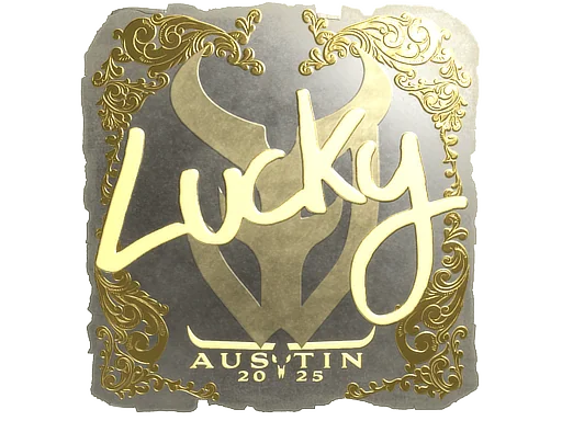 印花 | Lucky(金色)| 2025年奥斯汀锦标赛