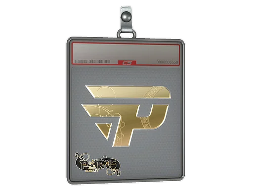 Placa de pegatinas | paiN Gaming (dorada) | París 2023