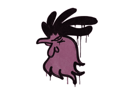 Sealed Graffiti | Cocky (Princess Pink)