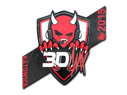 Klistermärke | 3DMAX | Katowice 2015