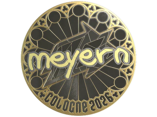 Pegatina | meyern (dorada) | Colonia 2026