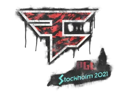 Zalakowane graffiti | FaZe Clan | Sztokholm 2021