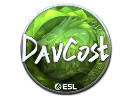 Aufkleber | DavCost (Glanz) | Kattowitz 2019