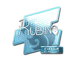 Pegatina | RUBINO (reflectante) | Atlanta 2017