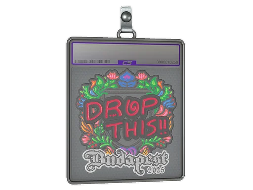 印花板 | drop（刺绣）| 2025年布达佩斯锦标赛