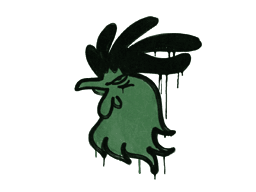 Sealed Graffiti | Cocky (Jungle Green)