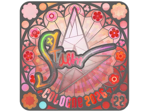 印花 | Staehr (全息，排名) | 2026年科隆锦标赛
