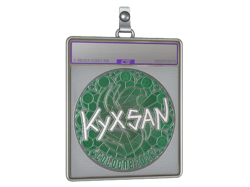 Placa de pegatinas | kyxsan (reflectante) | Colonia 2026
