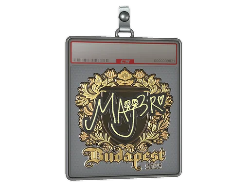 印花板 | MAJ3R（金色）| 2025年布达佩斯锦标赛
