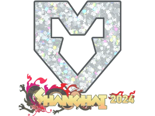 Klistermärke | MOUZ (glitter) | Shanghai 2024