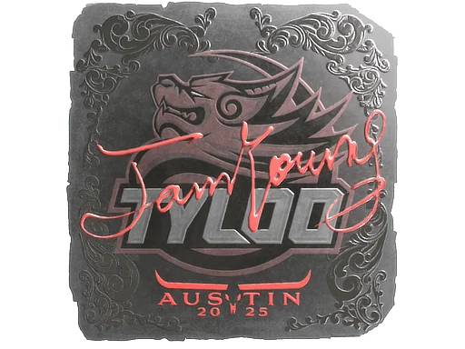 Aufkleber | JamYoung (Glanz) | Austin 2025