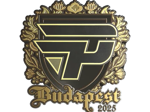 Naklejka | paiN Gaming (złota) | Budapeszt 2025