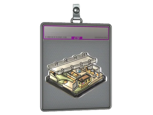 Sticker Slab | Overpass Diorama (Foil)
