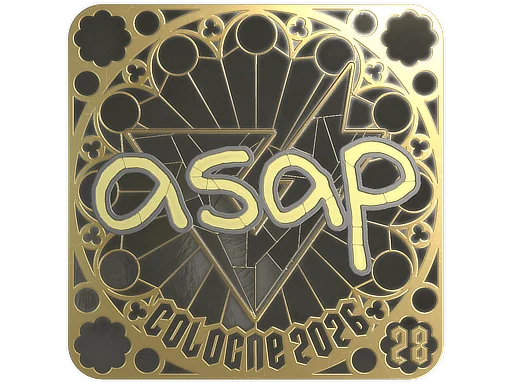 Sticker | asap (Gold, Ranked) | Cologne 2026