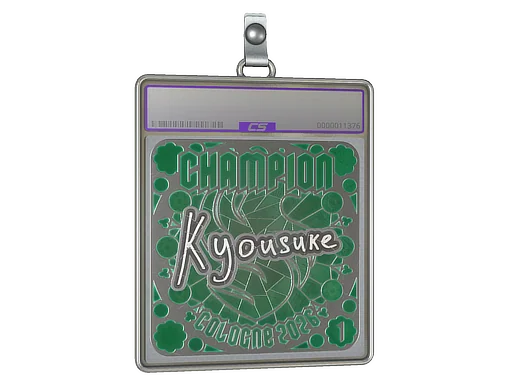 Placa de Adesivo | kyousuke (Brilhante, Classificação) | Colônia 2026