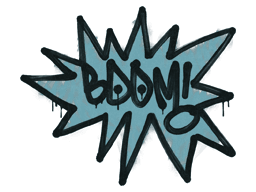 Sealed Graffiti | BOOM (Wire Blue)