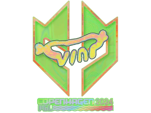 Klistermärke | VINI (holo) | Copenhagen 2024