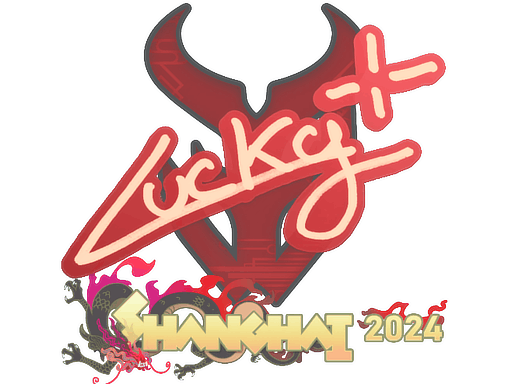 Klistermärke | Lucky | Shanghai 2024