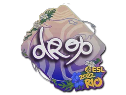 Aufkleber | drop | Rio 2022