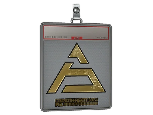 Placa de Adesivo | SAW (Dourado) | Copenhague 2024