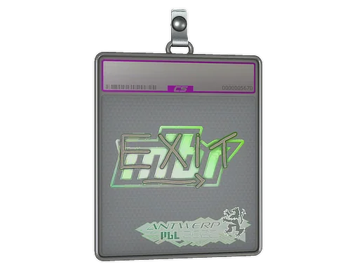 Sticker Slab | exit (Holo) | Antwerp 2022