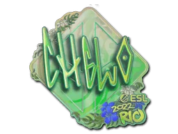 Aufkleber | chelo (Holo) | Rio 2022