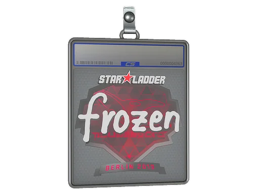 Placa de pegatinas | frozen | Berlín 2019
