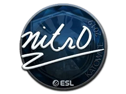 Aufkleber | nitr0 (Glanz) | Kattowitz 2019