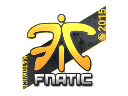 Klistermärke | Fnatic | Katowice 2015