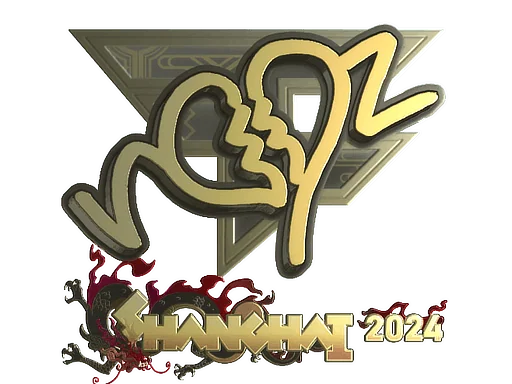 印花 | ropz（金色）| 2024年上海锦标赛