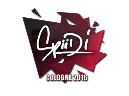 Klistermärke | Spiidi | Cologne 2016