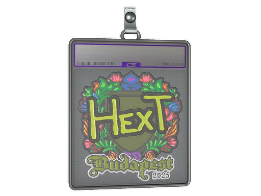 Sticker Slab | HexT (Embroidered) | Budapest 2025