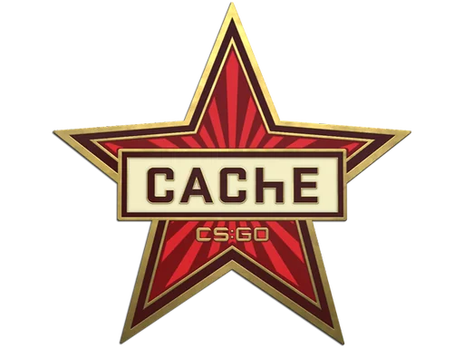 Anstecknadel: Cache (Echt)