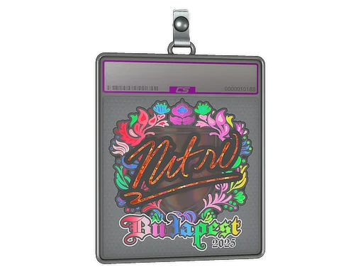 Sticker Slab | nitr0 (Holo) | Budapest 2025