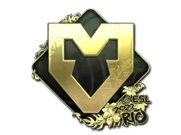 印花 | MOUZ（金色）| 2022年里约热内卢锦标赛