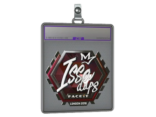 Placa de pegatinas | ISSAA (reflectante) | Londres 2018